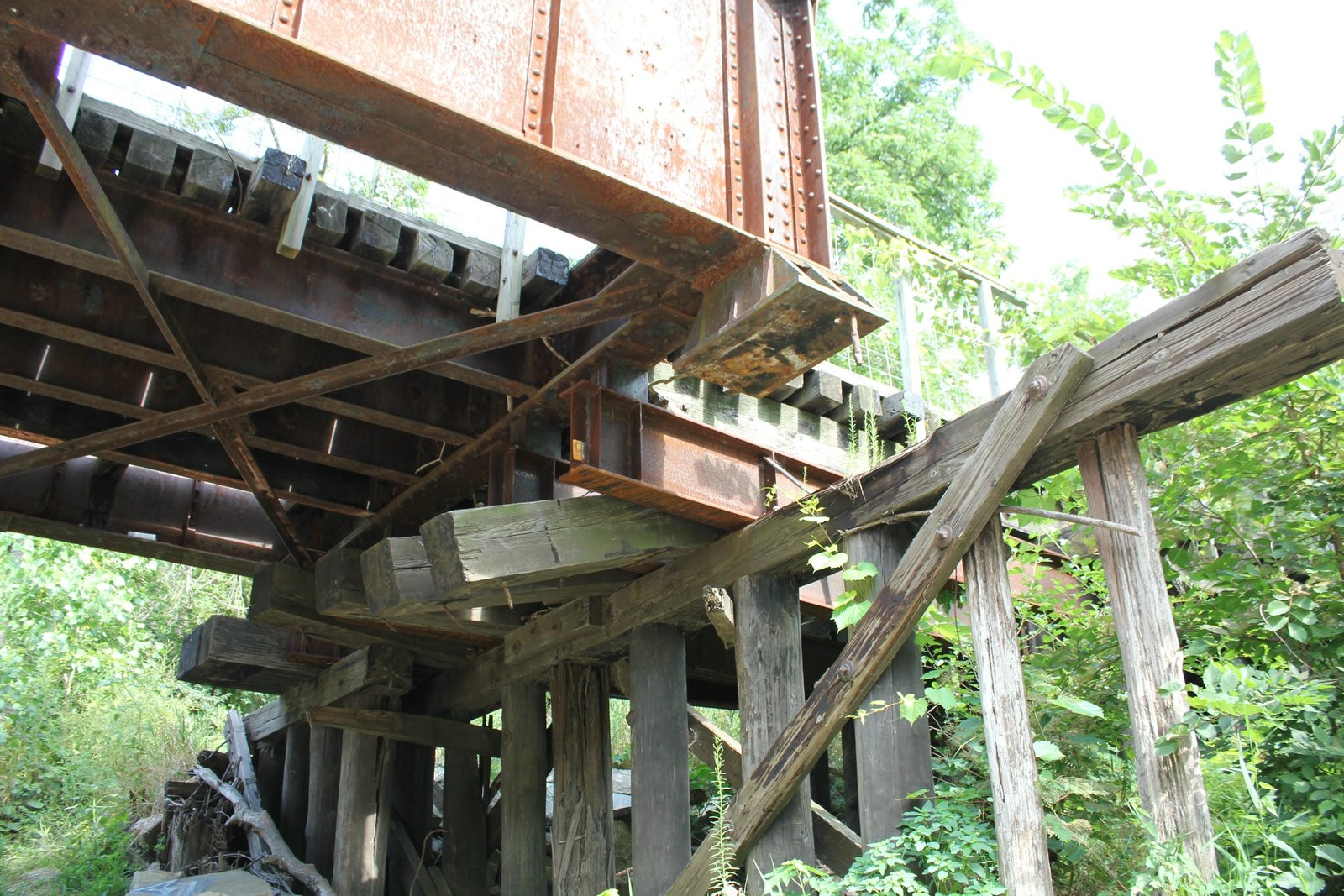 Failed north pier